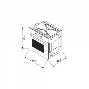 فر برقی استیل البرز مدل FE5