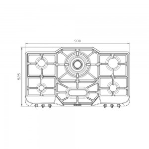 گاز استیل البرز مدل S-6901