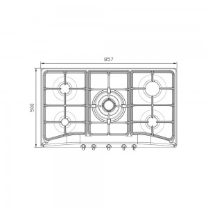 گاز استیل البرز مدل  S-5906