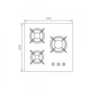 گاز استیل البرز مدل G-3501