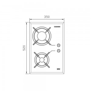 گاز استیل البرز مدل G-2302