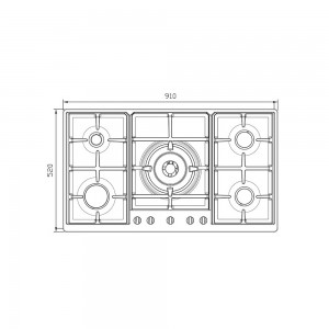 گاز استیل البرز مدل  S-5952i