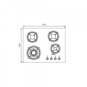 گاز استیل البرز مدل G-4652i