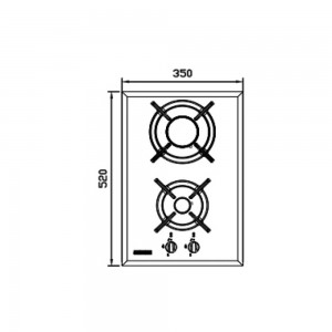 گاز استیل البرز مدل G-2352i