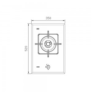 گاز استیل البرز مدل  G-1351i