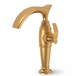 شیر روشویی پایه بلند شودر مدل گلوریس