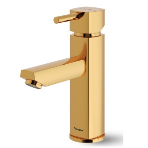 شیر روشویی شودر مدل یونیک طلایی