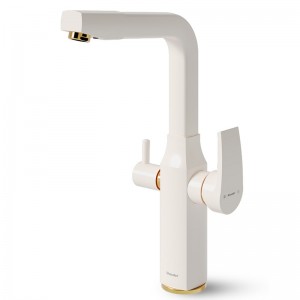 شیر ظرفشویی دو منظوره شودر مدل یونیک پلاس شیری طلا