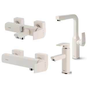 ست شیرالات شودر مدل یونیک پلاس شیری