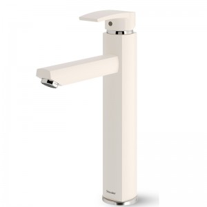 شیر روشویی پایه بلند شودر مدل یونیک پلاس شیری