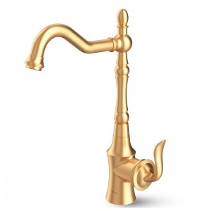 شیر ظرفشویی شودر مدل لوکا طلا مات