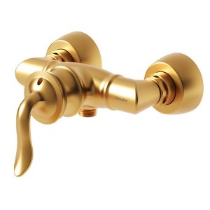 شیر توالت شودر مدل لوکا طلا مات