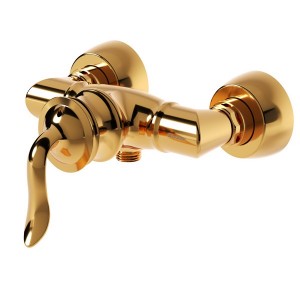 شیر توالت شودر مدل لوکا طلایی