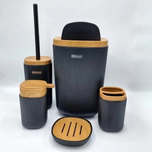 ست 5 پارچه سرویس بهداشتی کنتراست مدل روما 7900 W