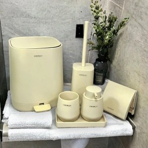 ست 5 پارچه سرویس بهداشتی کنتراست مدل میامی 5-9900