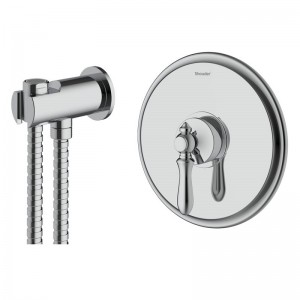 شیر توالت توکار شودر مدل زیگموند کروم