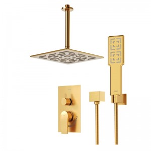 شیر حمام توکار شودر مدل رومر  تیپ ۳