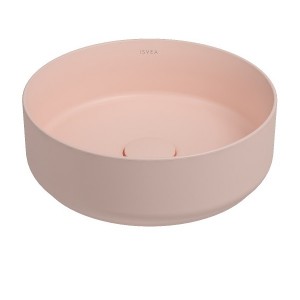 کاسه روشویی  ISVEA مدل INFINITY صورتی کد 10NF65036‐2S