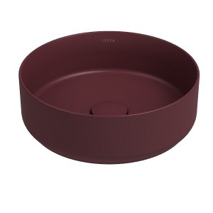 کاسه روشویی  ISVEA مدل INFINITY قرمز مات کد 10NF65036‐2R