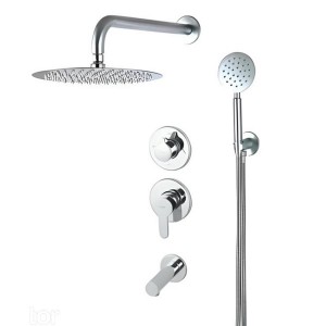 متعلقات شیر حمام کلاس 1 توکار ویوات راسان مدل تنسو