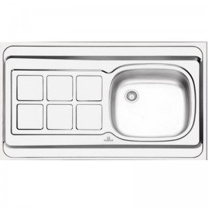 سینک کلاسیک پرنیان استیل مدل PS 3101