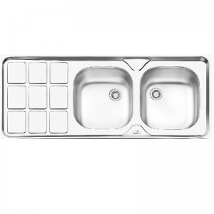 سینک کلاسیک پرنیان استیل مدل PS 3105