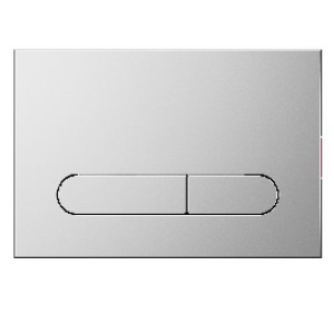 کلید فلاش تانک توکار ISVEA کروم نقره ای مدل SOTTI کد 54ST0102I