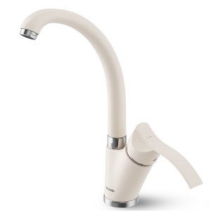 شیر ظرفشویی شودر مدل اپال شیری کروم