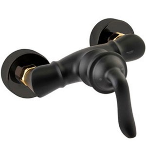 شیر توالت شودر مدل لوکا مشکی طلا