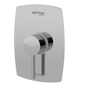 شیر توالت توکار بهفر مدل آیباکس پلیت A