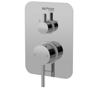 شیر حمام تیپ 3 توکار بهفر مدل آیباکس پلیت A