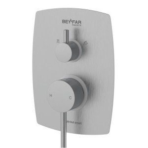 شیر حمام تیپ 3 توکار بهفر مدل آیباکس پلیت B