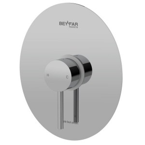 شیر توالت توکار بهفر مدل آیباکس پلیت D