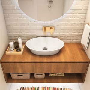 روشویی روکابینتی چینی کرد مدل کاسنپت