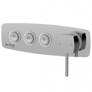 شیر حمام براکت توکار بهفر مدل کامو