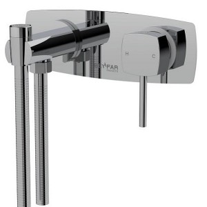 شیر توالت براکت توکار بهفر مدل کامو