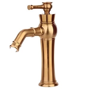 شیر روشویی راسان مدل الیزه رزگلد