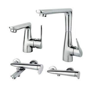 ست 4 تکه شیرآلات راسان مدل رابیت