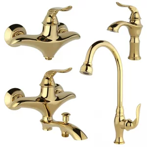 ست 4 تکه راسان مدل پریمو طلایی