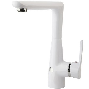 شیر ظرفشویی راسان مدل رابیت سفید