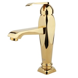 شیر روشویی راسان مدل آلیس طلایی