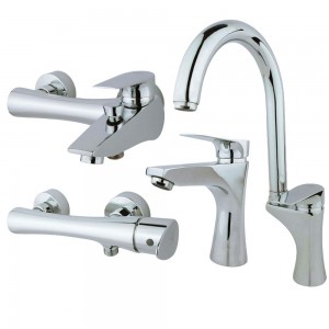 ست 4 تکه شیرآلات راسان مدل آتیس