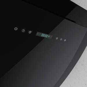 هود مورب بیمکث مدل 2038 مشکی-90cm