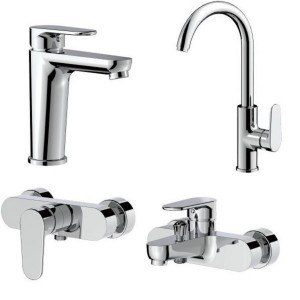 ست 4 تکه شیر آلات کاویان مدل لارا