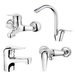 ست 4 تکه شیر آلات کاویان مدل هما