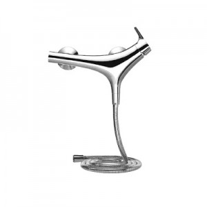 شیر توالت همراه با شیلنگ و براکت جاستایم مدل نِیچِر Justime Nature کد 93-6927