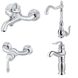 ست 4 تکه شیرآلات KIG مدل آلبرت