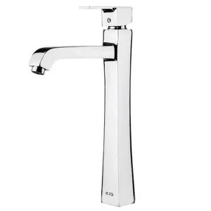شیر روشویی پایه بلند KIG مدل الیزه کروم