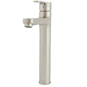 شیر روشویی پایه بلند KIG مدل آلفرد کروم مات