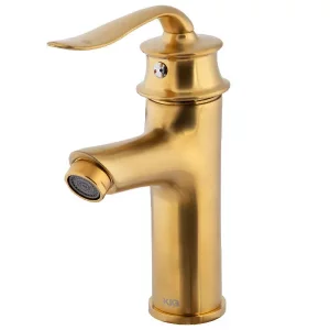 شیر روشویی KIG مدل کوانتوم طلامات